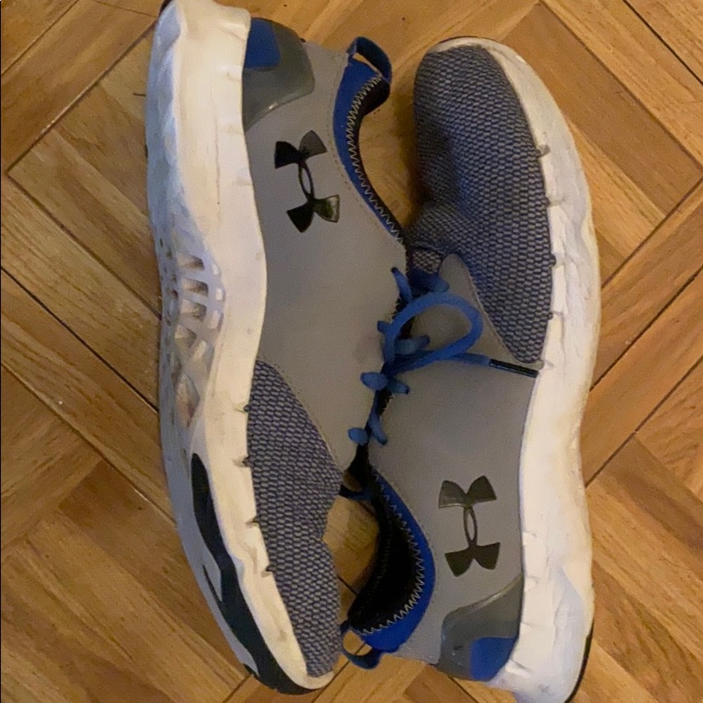Blue Under Armour Running Shoes